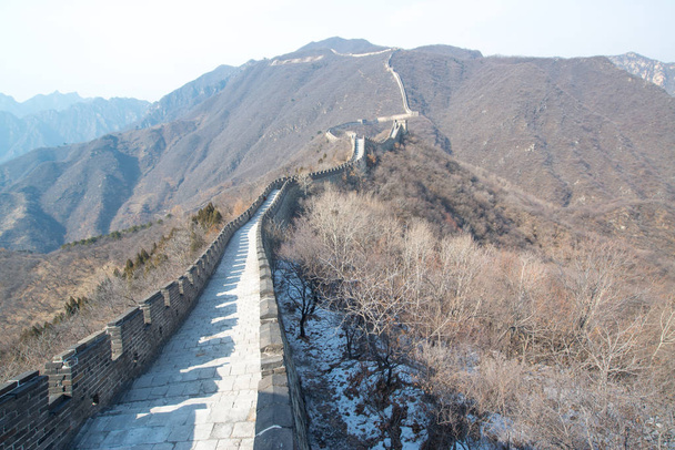 Grande Muralha da China em Mutianyu, perto de Pequim, China
  - Foto, Imagem