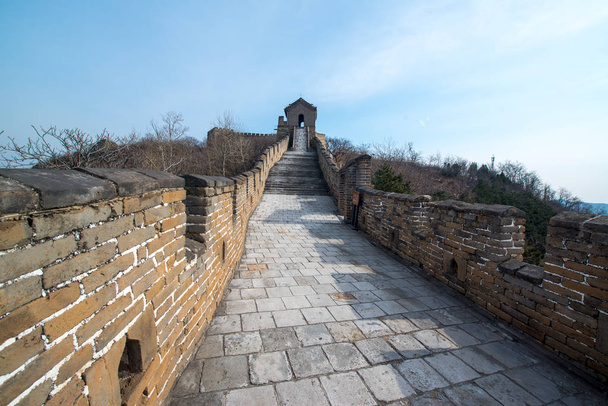 Great Wall of China at Mutianyu, near Beijing, China  - Photo, Image