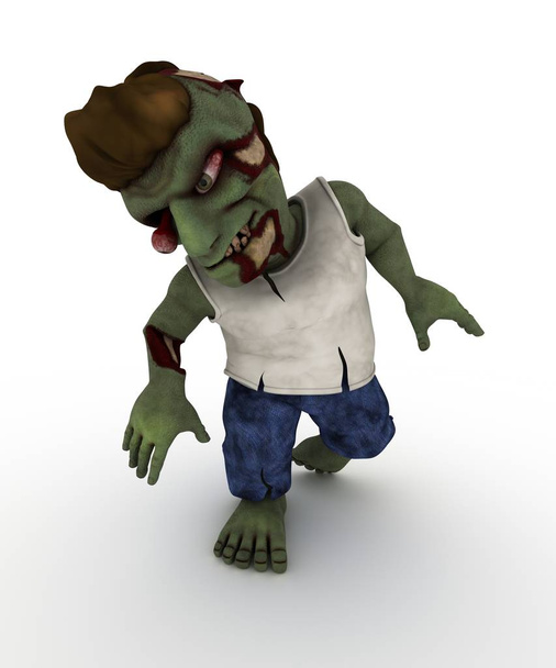 Cartoon zombie personaggio
 - Foto, immagini
