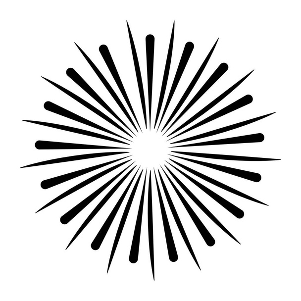 яркий фейерверк
 - Вектор,изображение