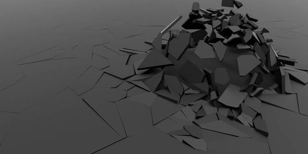 Абстрактный фон обоев 3D Shatter
 - Фото, изображение