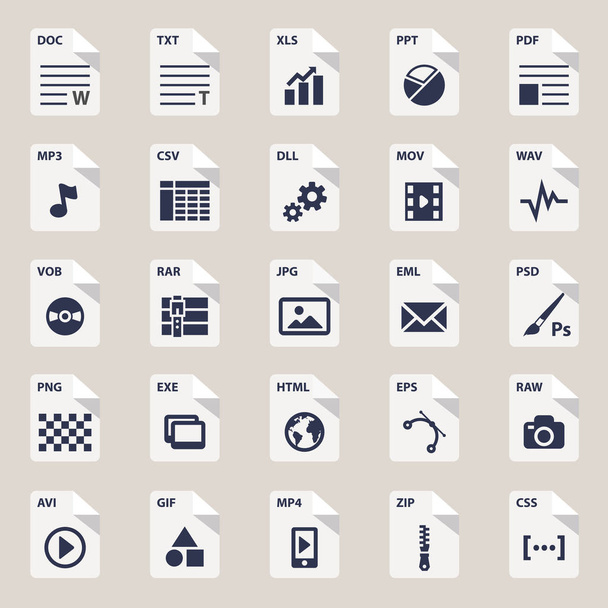 File type icon - Vector, Image