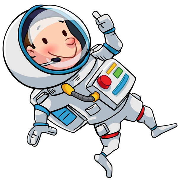 astronauta - Vector, imagen