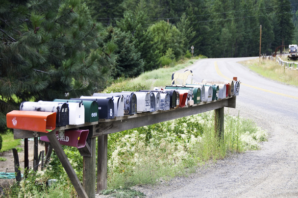 Row of mail boxes - Photo, Image