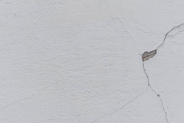 Textura, parede, concreto, pode ser usado como fundo. Fragmento de parede com arranhões e rachaduras - Foto, Imagem