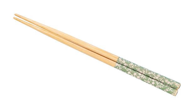 zdobené dřevěné hůlky, společně izolované - Fotografie, Obrázek
