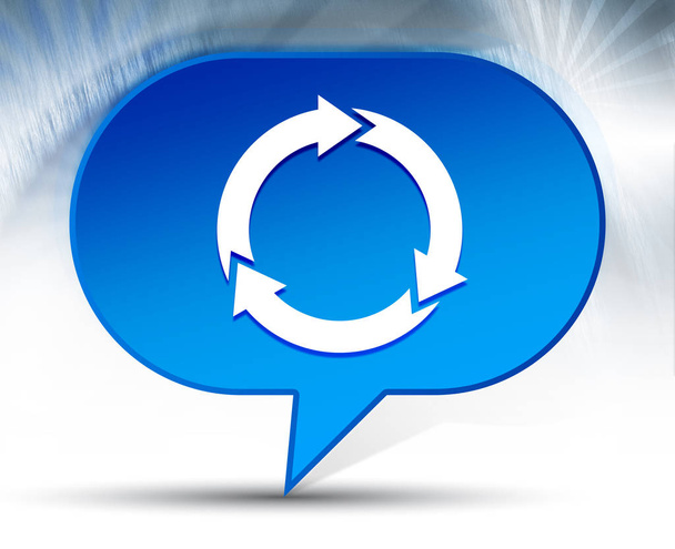 Actualizar actualización icono azul burbuja de fondo
 - Foto, imagen