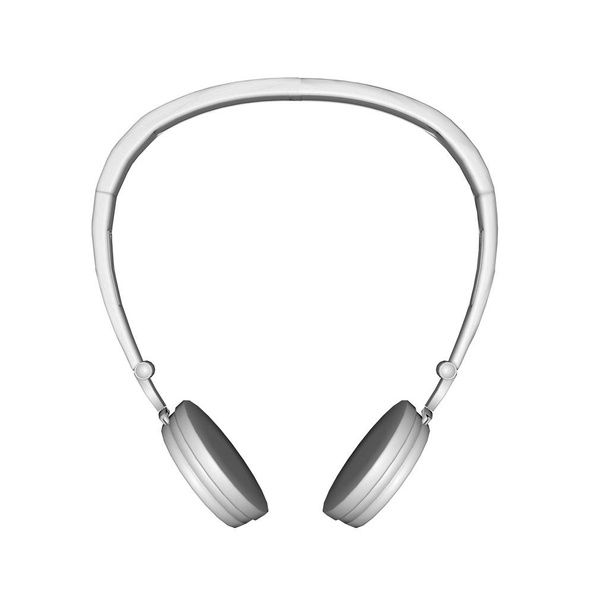 Áudio Música Headphone 3D Rendering
 - Foto, Imagem