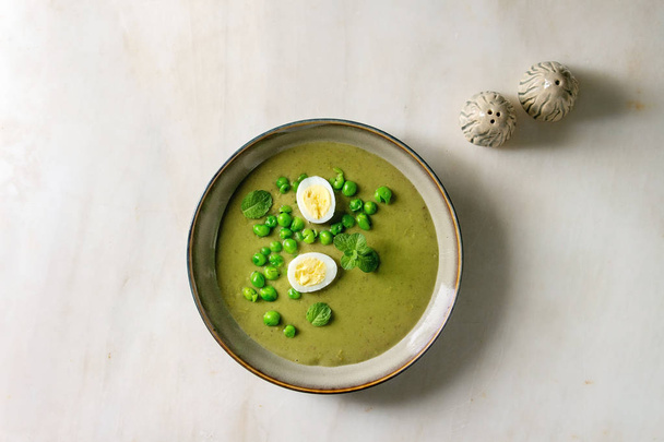 Green vegetable soup - Foto, Imagem