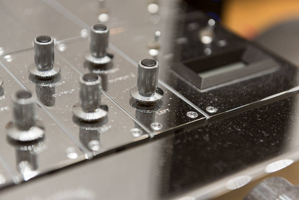 Silver Mixing Desk - Photo, Image