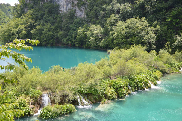 plitvice lagos parque nacional, croácia  - Foto, Imagem