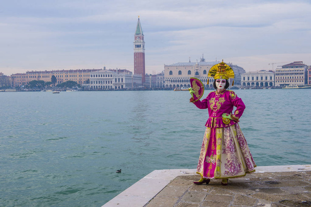 2019 karnawał w Wenecji - Zdjęcie, obraz
