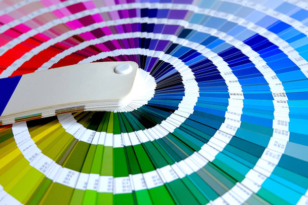  Catálogo de cores da amostra
 - Foto, Imagem