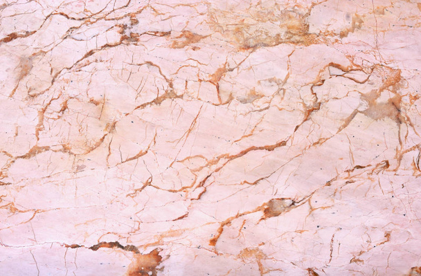 Pink marble texture with natural pattern for background - Фото, изображение