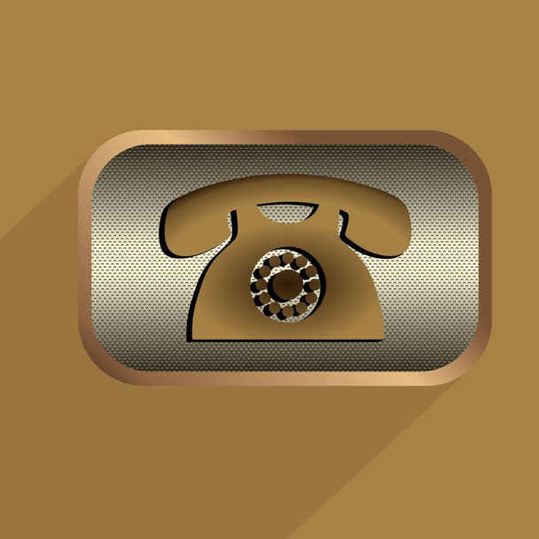 Векторный набор стимпанк-иконок черный и коричневый
 - Вектор,изображение