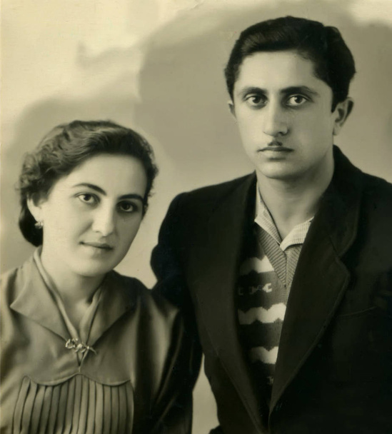 Vintage armenian foto familiar
. - Foto, Imagen