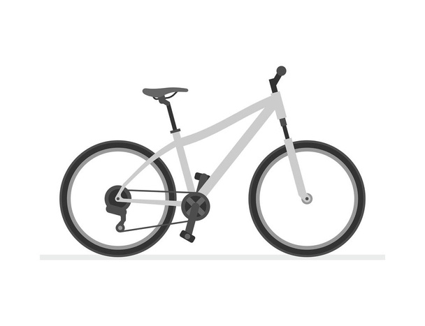 Mountain Bike. isolated on white background - Wektor, obraz