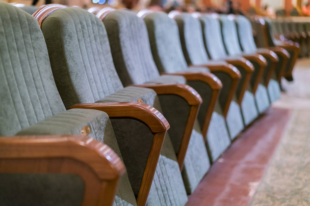 Armchair Theater. Classical theater seats deep. - Photo, Image