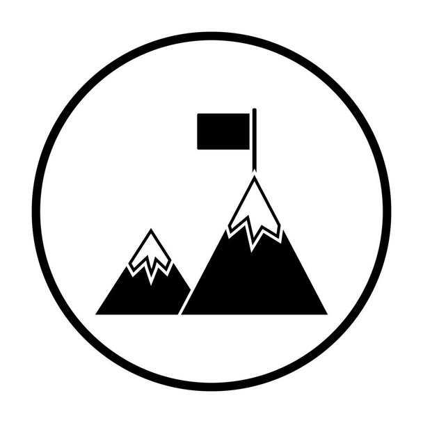 Mission Icon - Vector, Image