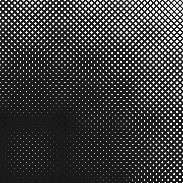 Monocromático geométrico abstrato meio tom quadrado padrão fundo
 - Vetor, Imagem