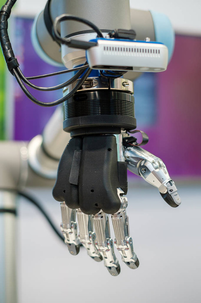 Robot mano macro primer plano
 - Foto, imagen