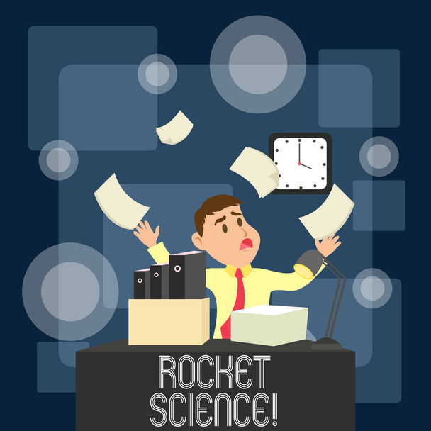 Escribiendo nota mostrando Rocket Science. Foto de negocios mostrando la actividad difícil que usted necesita ser inteligente para hacer
. - Foto, imagen