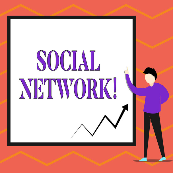 A közösségi hálót bemutató levél. Üzleti fotó bemutatja a hálózat társadalmi interakciók és demonstrációs kapcsolatok. - Fotó, kép