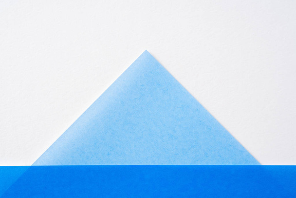 Soft and bright blue paper background - Foto, Imagen