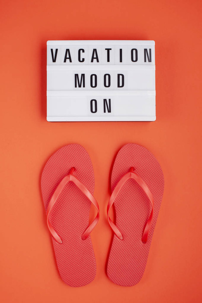 Letnie wakacje, Podróże, koncepcja turystyczna płaski lay. - Zdjęcie, obraz
