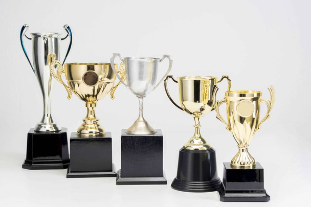 Trophy Cup on white background - Photo, Image