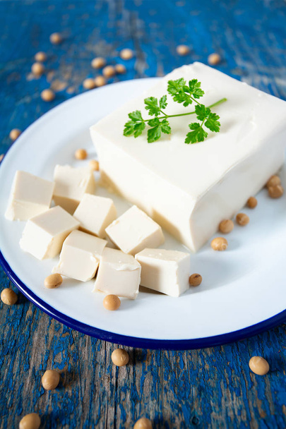 fresh tofu cheese - Valokuva, kuva