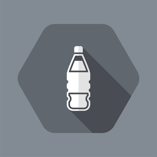 vektorové ilustrace pití láhev ikony - Vektor, obrázek