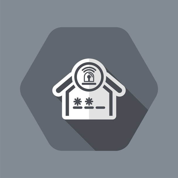 House alarm icon - Vector, Image