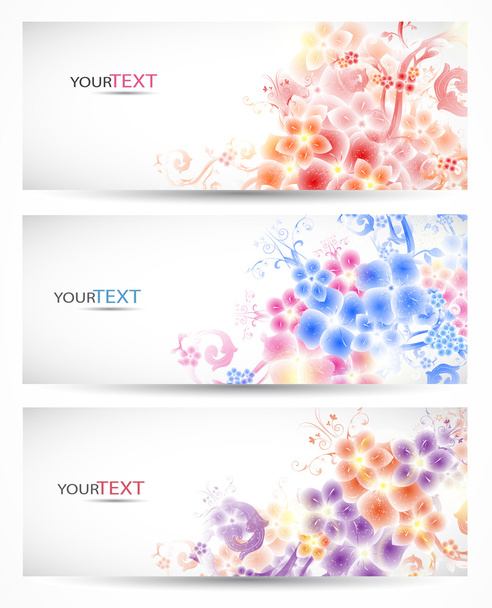 Abstract vector headers with place for your text - Vektori, kuva