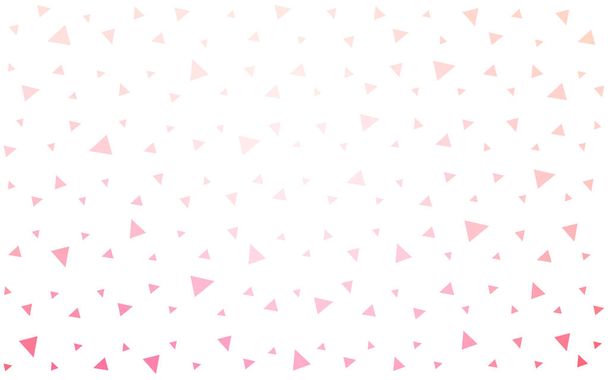 Rosa claro, patrón de triángulos de gradiente de vector amarillo
. - Vector, Imagen