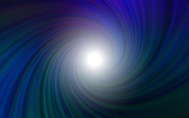 Patrón vectorial azul oscuro con estrellas del cielo nocturno
. - Vector, imagen