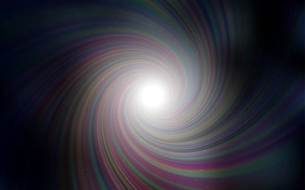 Σκούρο καφέ διανυσματικό φόντο με αστέρες του γαλαξία. - Διάνυσμα, εικόνα