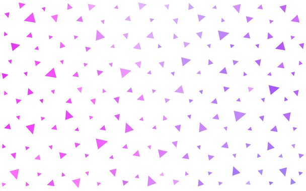 Light Pink vector  abstract polygonal background. - Vector, Image