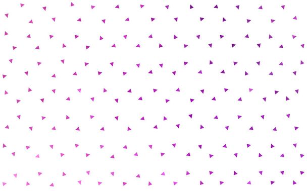 Luz rosa vector abstracto fondo poligonal
. - Vector, Imagen