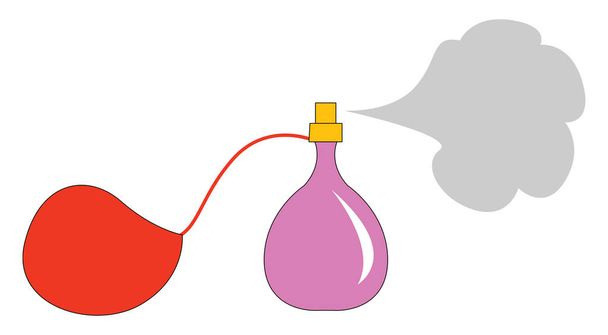 Perfume, vector or color illustration.  - Vector, Image