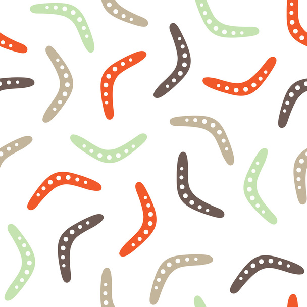 Boomerang pattern - Vector, imagen