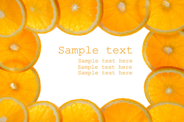 Background made of juicy oranges - Foto, Bild