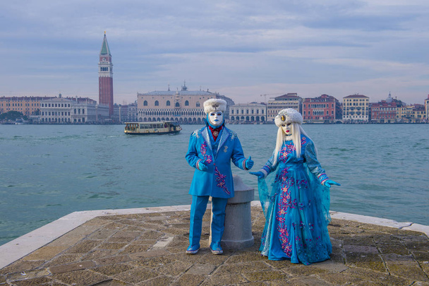 2019 Venedik karnavalı  - Fotoğraf, Görsel