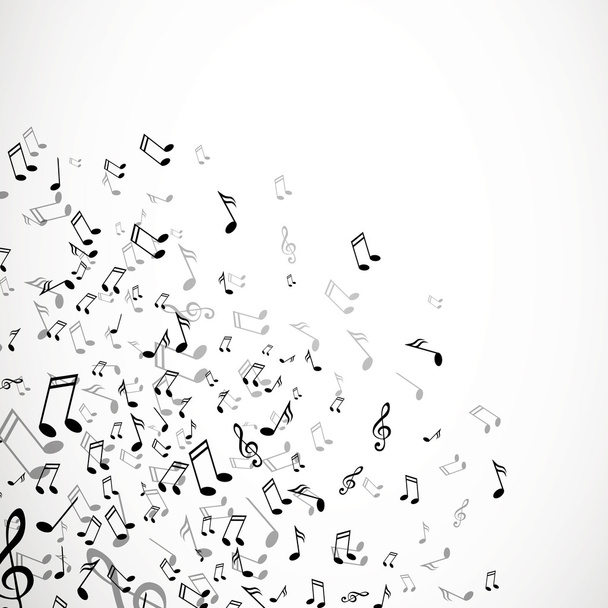 Music notes - Διάνυσμα, εικόνα
