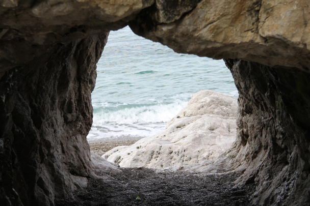 Mar da caverna
 - Foto, Imagem
