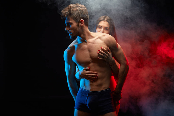 man and woman having erotic feeling and experience - Φωτογραφία, εικόνα