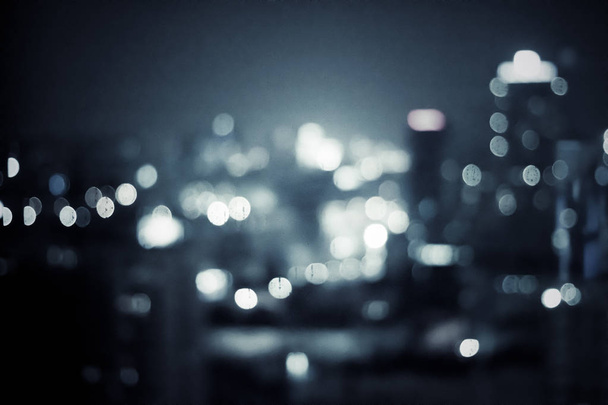 Великий столичний міський вогонь вночі, розмитий фон
 - Фото, зображення
