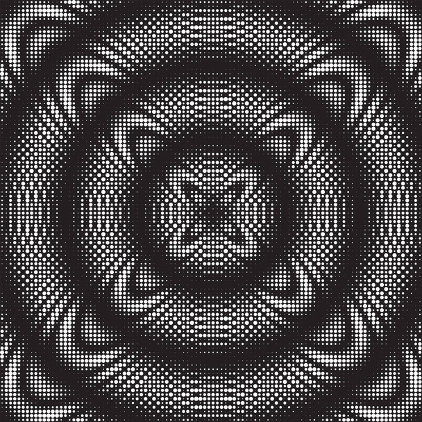 Dotted Halftone Vector Pattern or Texture - Vector, Image