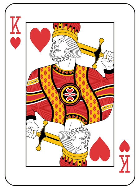 King of Hearts - Vector, Image