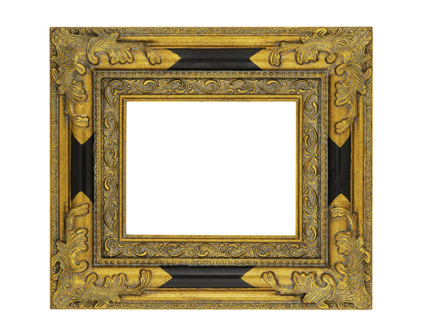 Goldener Rahmen im Vintage-Stil - Foto, Bild